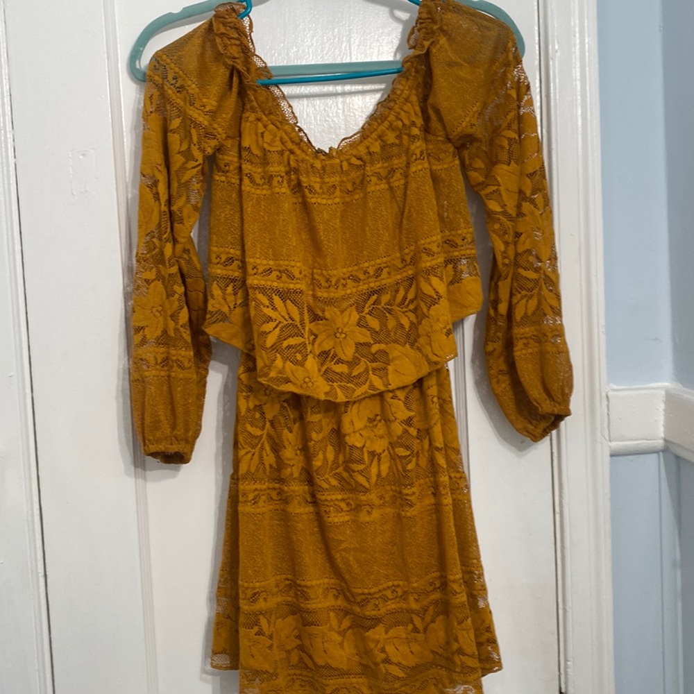 Mumu off the shoulder dress